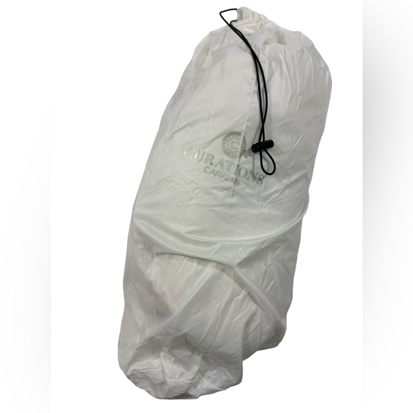 Curations Caravan White Packable Puffer Cape Jacket XS Hooded - Picture 10 of 12